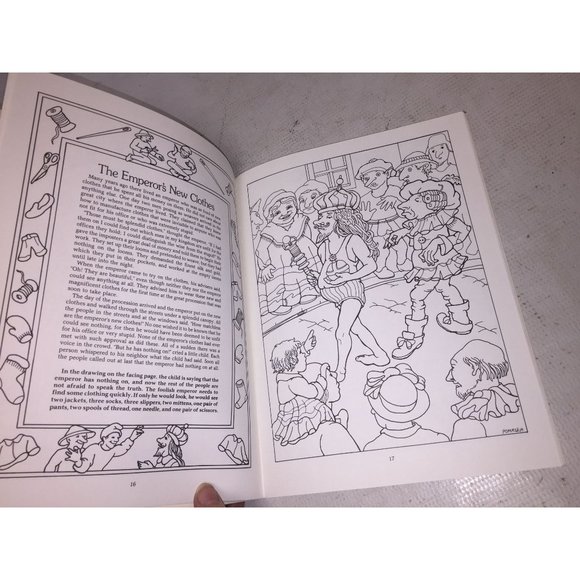 Fairy Tale Hidden Picture Coloring Book by Anna Pomaska Dover Coloring Book - Picture 6 of 12